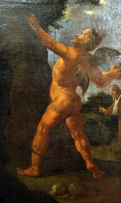 شيطان مقيّد للقديس برنارد كليرفو. بواسطة بينتو كويلهو دا سيلفيرا